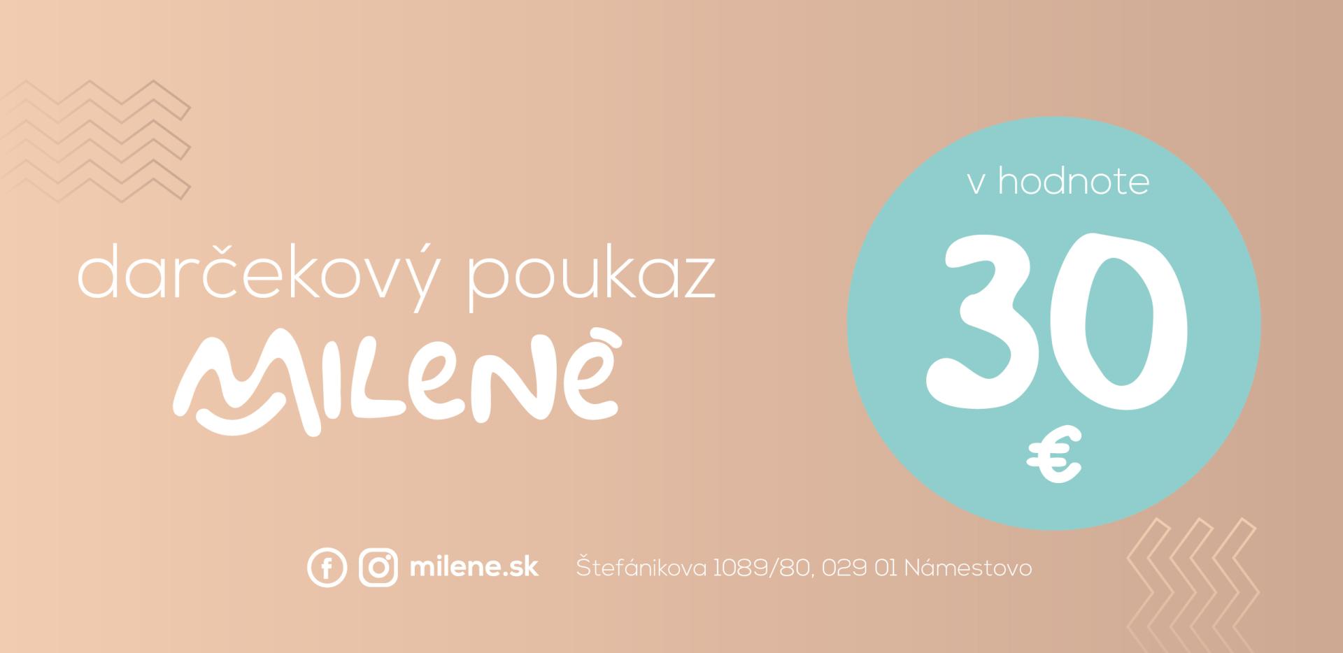 Dárkový poukaz 30EUR
