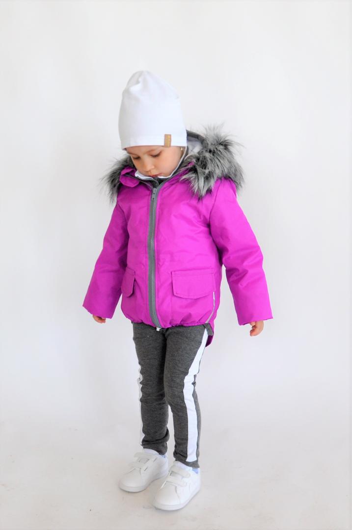 RUŽOVÁ BUNDA ALPHA APPAREL