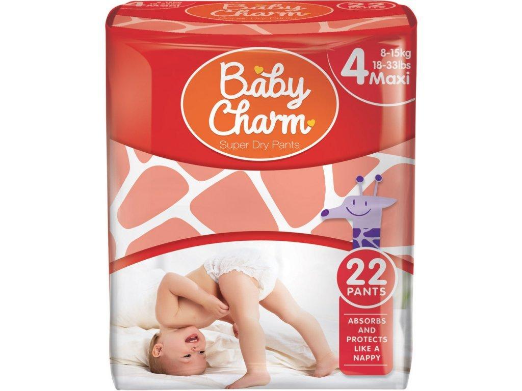 Kalhotkové pleny Baby Charm pants velikost 4