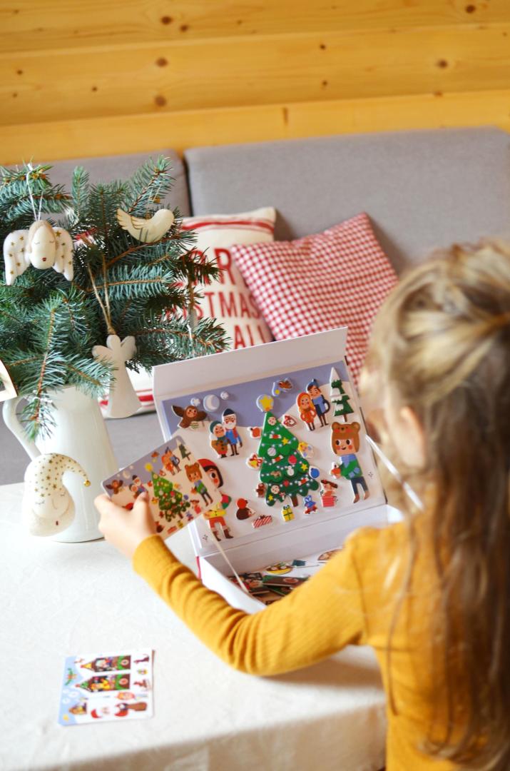 Magnetická kniha Vánoce - Christmas Magnetic Book