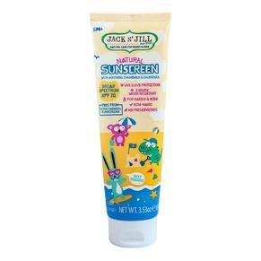 Prírodný krém na opaľovanie Jack N' Jill Sunscreen, SPF 30
