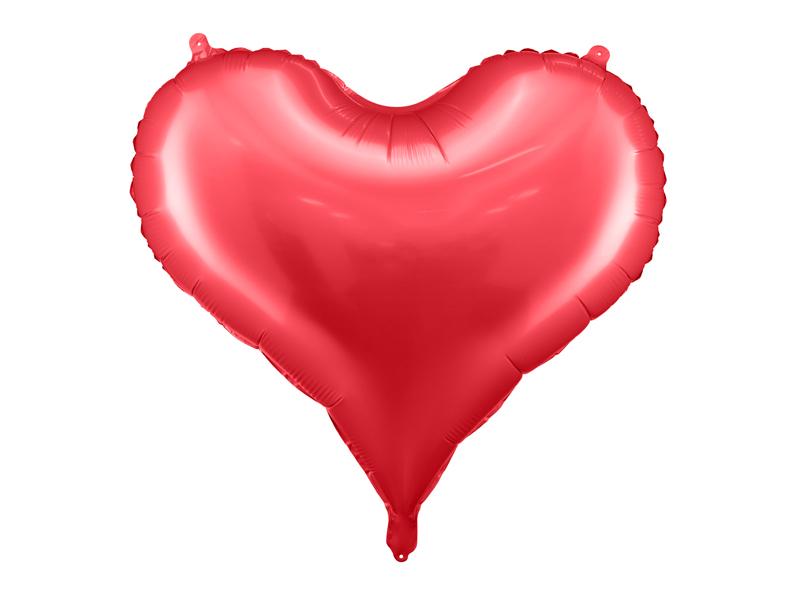 Fóliový balón Srdce - Červená Primárne karty