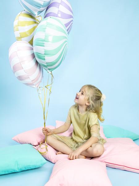  Fóliový balónik pastelový 35cm