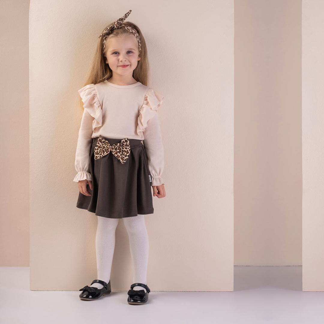 Dievčenské tričko s volánom NICOL