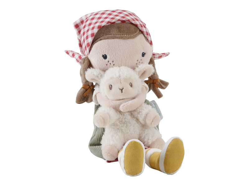 LITTLE DUTCH BÁBIKA FARMÁRKA ROSA 35 CM
