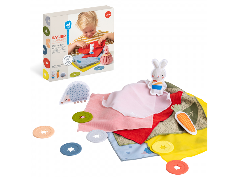 TAF TOYS SCHOVÁVACIA SADA PEEK-A-BOO