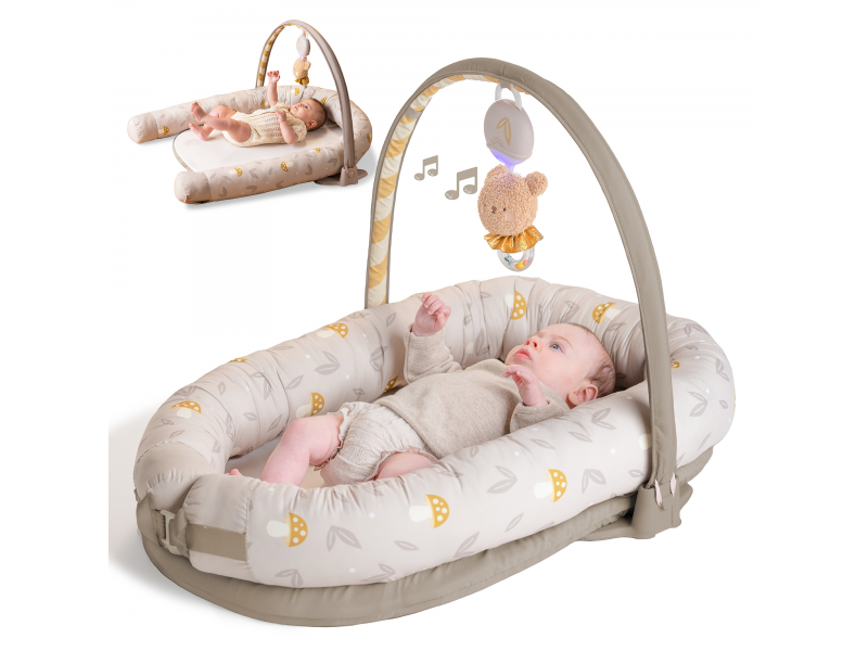 Taf Toys Hniezdo pre bábätko s hrazdou Little Explorer 