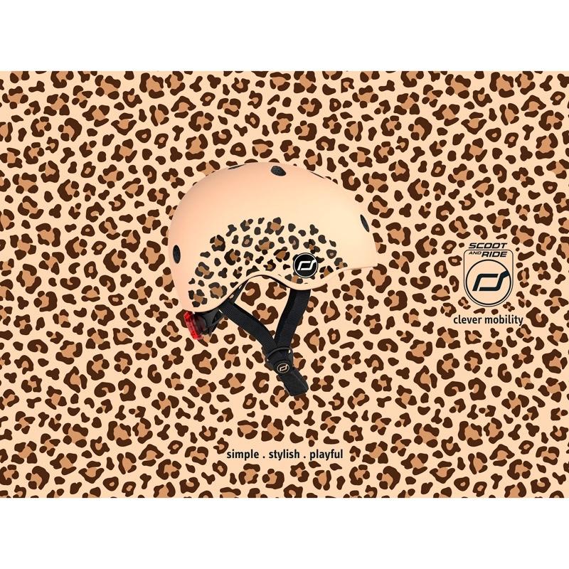 Scoot & Ride Odrážadlo kolobežka 2v1 Highwaykick 1 Lifestyle leopard