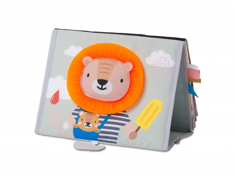 TAF TOYS KNIŽKA PRE HRU NA BRUŠKU SAVANA