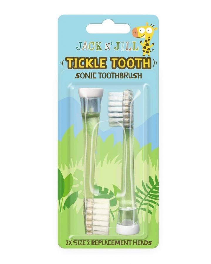 Náhradné hlavice na sonickú zubnú kefku Tickle Tooth