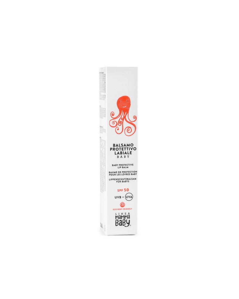 Detský ochranný balzám na pery SPF 50 Linea Mamma Baby