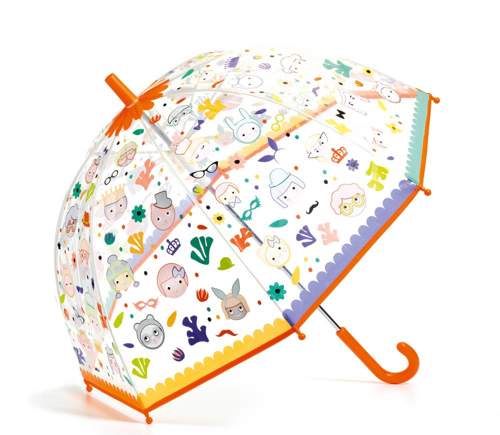 Tváričky: magický detský dáždnik
