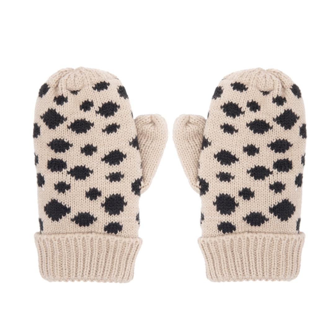 ROCKAHULA-Pletené rukavice z geparda