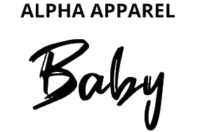ALPHA APPAREL BABY logo
