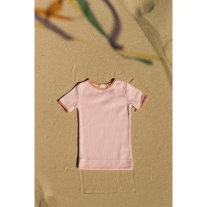 Organic retro tričko Peach nougat