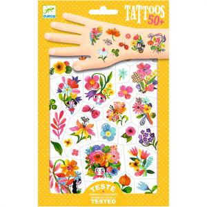 tetovanie: Akvarelové kvety