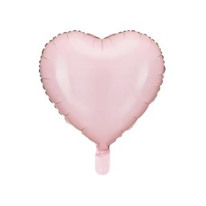 Fóliový balón srdce ružový