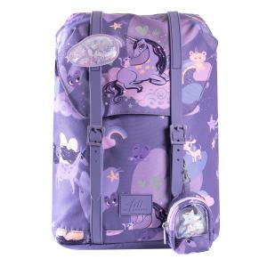 Školská taška Retro 22L Unicorn Purple