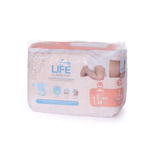 BébéCash Premium Newborn (2 - 4 kg, 28 ks)