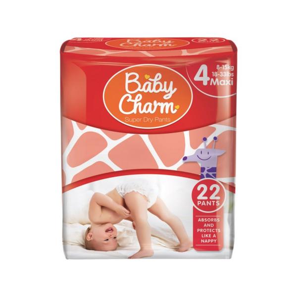 Kalhotkové pleny Baby Charm pants velikost 4