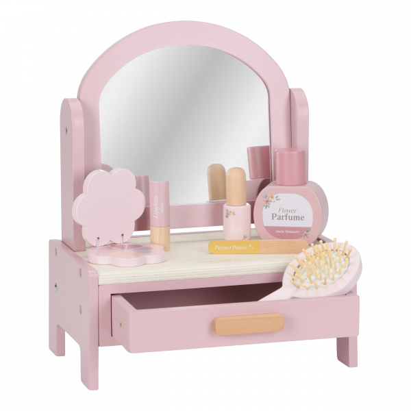Little Dutch Toaletný stolík drevený Pink