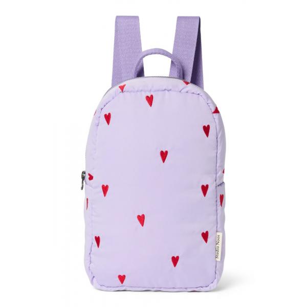Puffy Mini BACKPACK - batôžtek | Purple Hearts