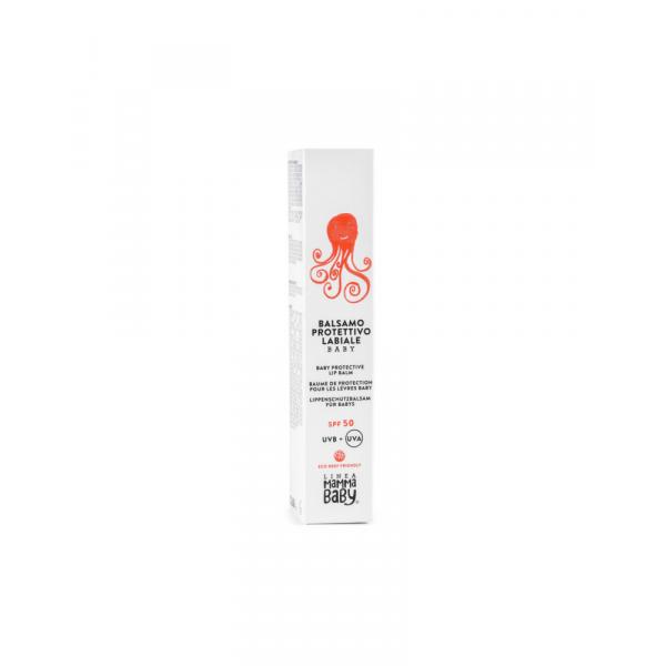 Detský ochranný balzám na pery SPF 50 Linea Mamma Baby