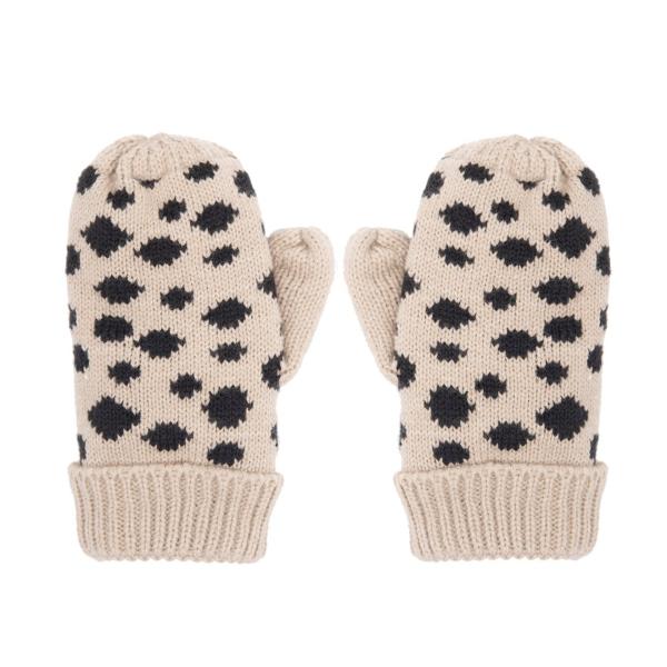 ROCKAHULA-Pletené rukavice z geparda