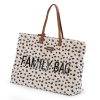 CHILDHOME CESTOVNÁ TAŠKA FAMILY BAG CANVAS LEOPARD