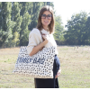 CHILDHOME CESTOVNÁ TAŠKA FAMILY BAG CANVAS LEOPARD